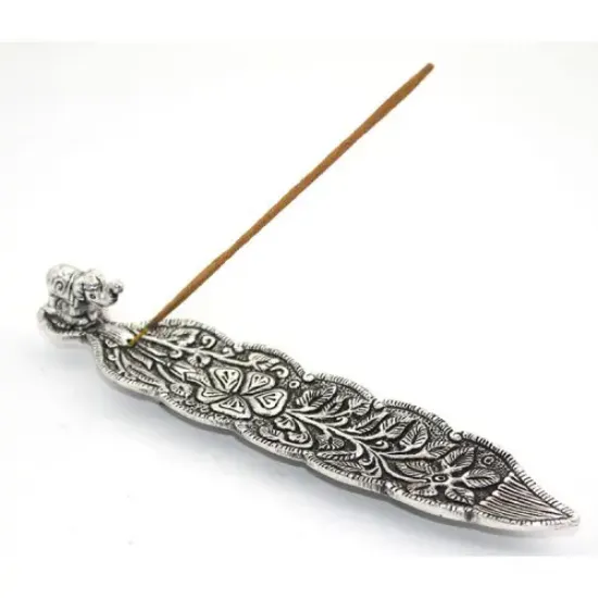 Metal Kayık Fil Tasarımı Tütsülük Model 1  resmi