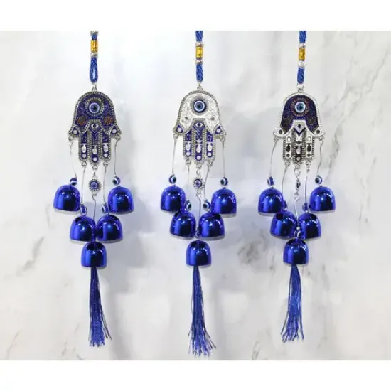 Metal Nazar Boncuğu Çan Model 19 resmi