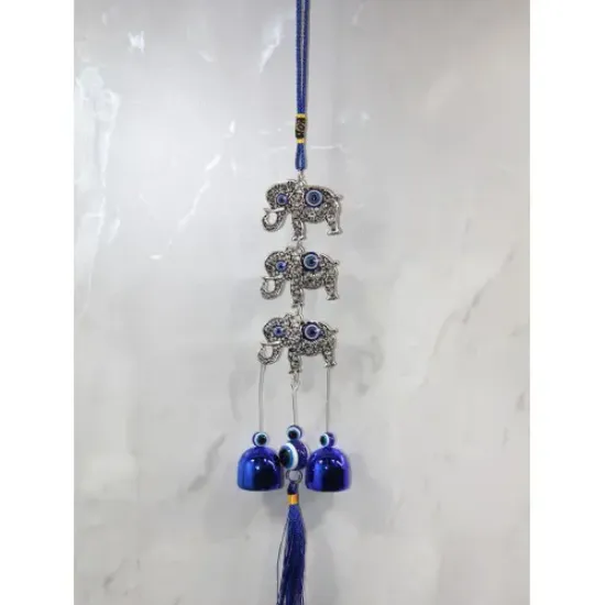 Metal Nazar Boncuğu Çan Model 20 resmi