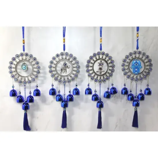Metal Nazar Boncuğu Çan Model 5 resmi