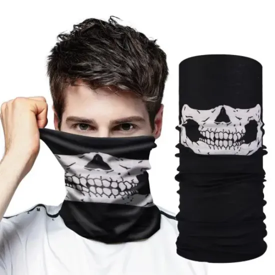 Motorcu Boyunluk Baf Buff Bandana 25x48 cm Model 7 resmi