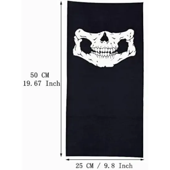 Motorcu Boyunluk Baf Buff Bandana 25x48 cm Model 7 resmi