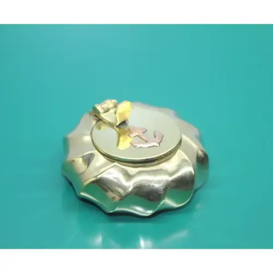 Pirinç Çapalı Kapaklı Küllük 6 Cm resmi