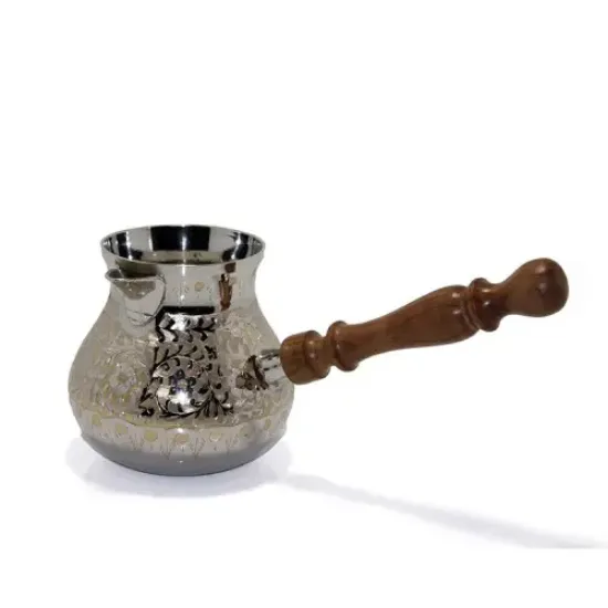 Pirinç Cezve 5'' inc Model 4  resmi