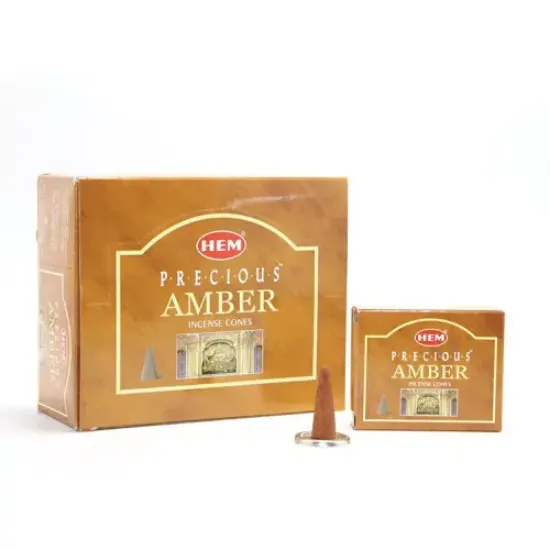 Precious Amber Aromalı Konik Tütsü resmi