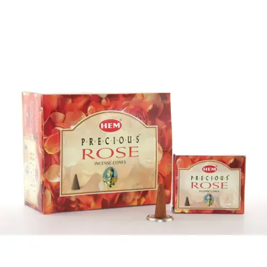 Precious Rose Aromalı Konik Tütsü resmi