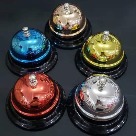 Renkli Metal Resepsiyon Zili resmi