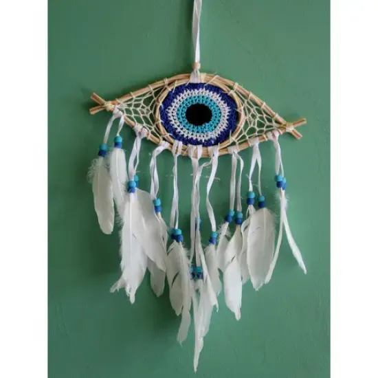 Rüya Kapanı Dream Catcher Göz Tasarımı Model 1  resmi