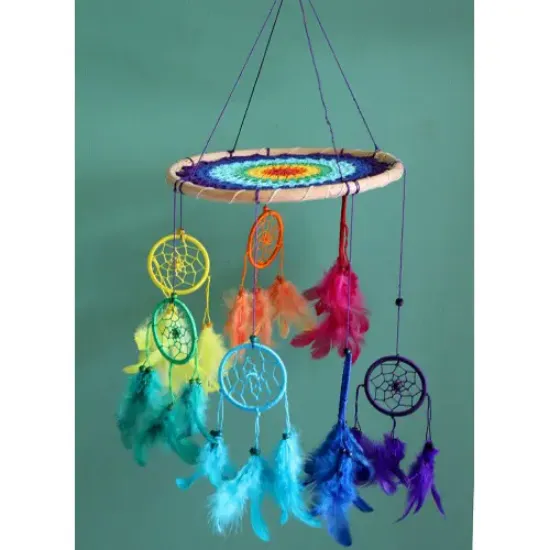 Rüya Kapanı Dream Catcher Model 6  resmi