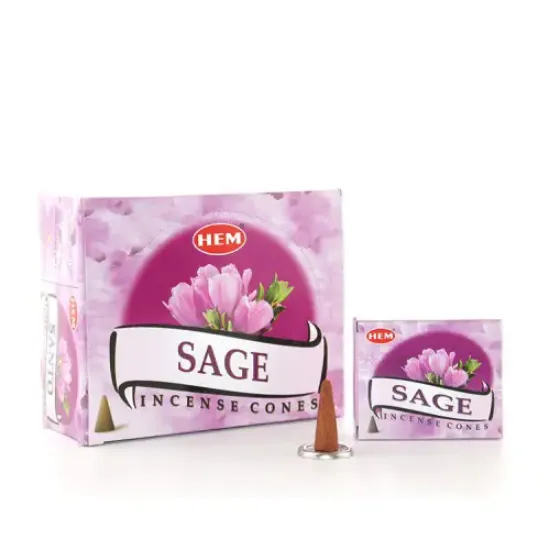 Sage Aromalı Konik Tütsü resmi