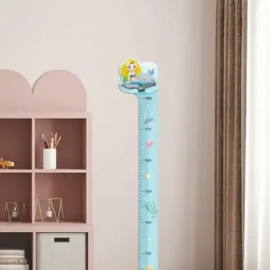 Sevimli Deniz Kızı Boy Ölçüsü Sticker resmi