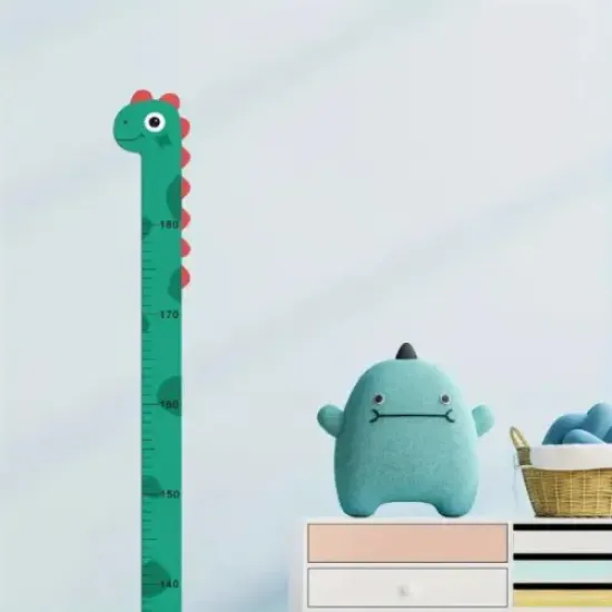 Sevimli Dinozor Boy Ölçüsü Sticker resmi