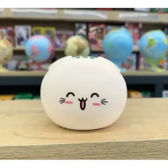 Sevimli Kedi Temalı Dokunmatik Gece Lambası resmi