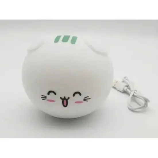 Sevimli Kedi Temalı Dokunmatik Gece Lambası resmi