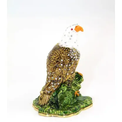 Swarovski Taşlı Tekli Kartal  resmi