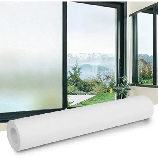 UV Engelleyici Buzlu Cam Filmi 5 Metre x 60 Cm. resmi