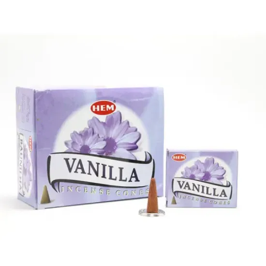 Vanilla Aromalı Konik Tütsü resmi