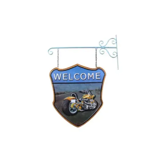 Welcome Aplik Metal Tabela resmi