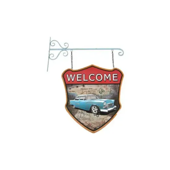 Welcome Aplik Metal Tabela resmi