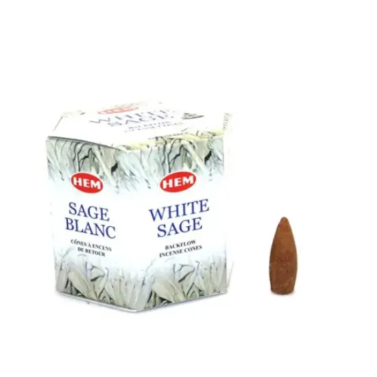 White Sage Aromalı Geri Akış Tütsü  resmi