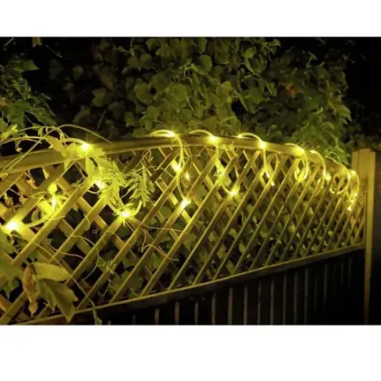 10 Metre Güneş Enerjili Hortum LED Işık resmi