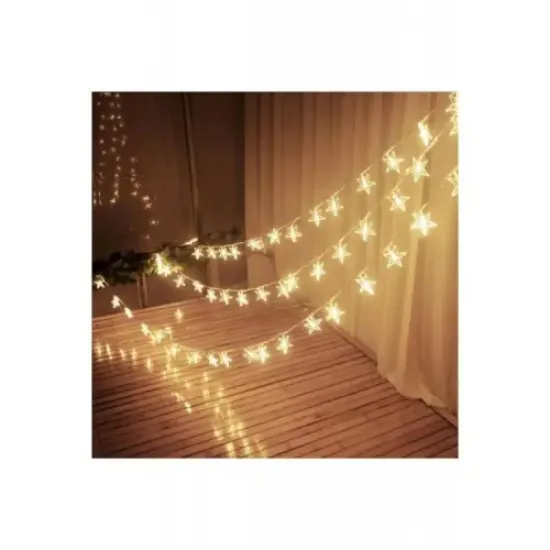 3 Metre Yıldız Şekilli LED Işık  resmi
