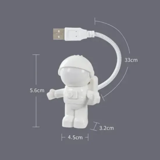 Astronot USB Gece Lambası resmi