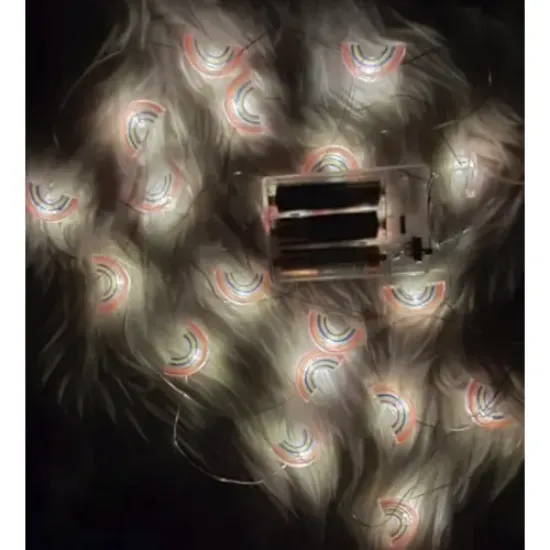 Led Işıklı Gökkuşağı Dekoratif İp resmi