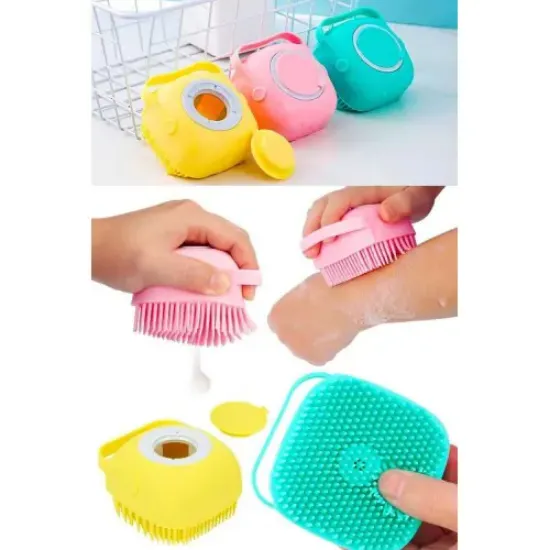 Duş Jeli Hazneli Banyo Masaj Kesesi resmi