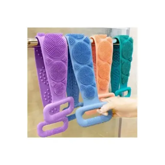 Silikon Çift Taraflı Banyo Kesesi Büyük Boy resmi