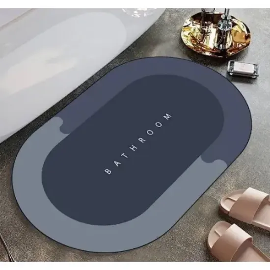 Süper Emici Banyo Paspası 38*58 cm resmi
