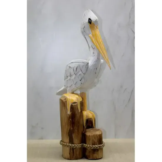 Ahşap Pelikan 60 Cm  resmi