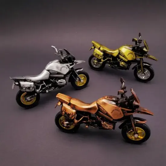 Dekoratif Metal Motor resmi