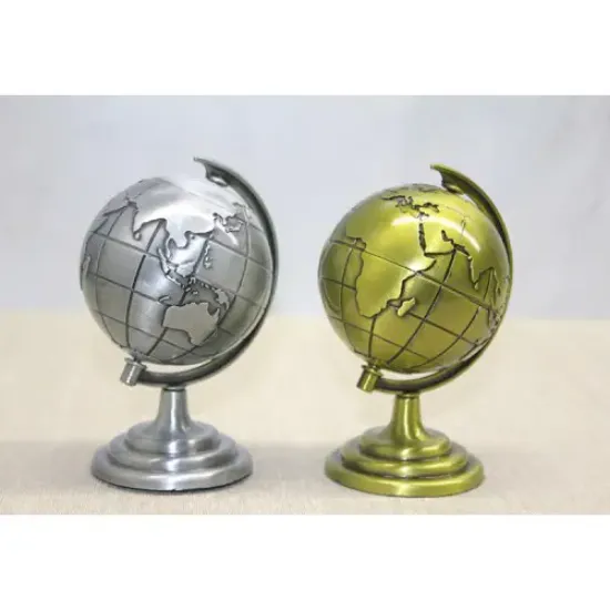 Metal Dünya Küre Model 2  resmi