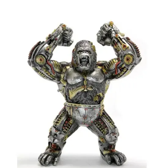 Steampunk Polyester Orangutan Figürü  resmi