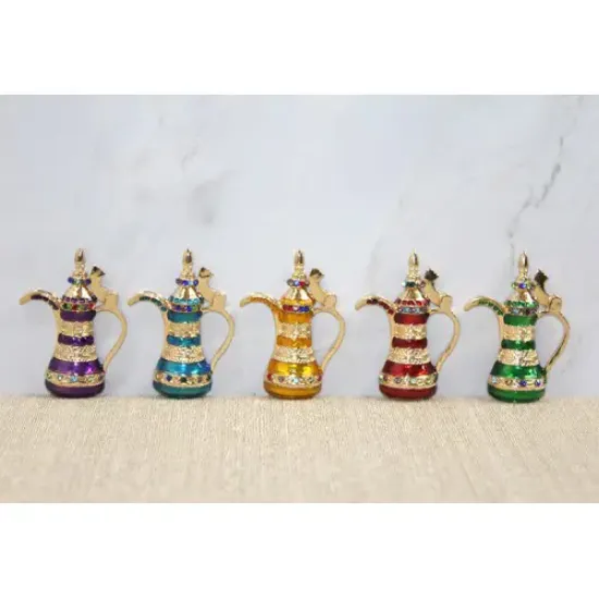 Swarovski Taşlı Minik Figür - Mini İbrik resmi