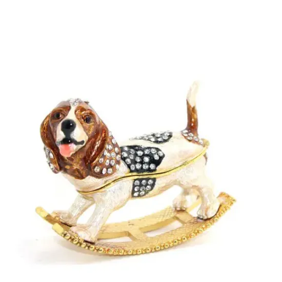 Swarovski Taşlı Tekli Köpek  resmi