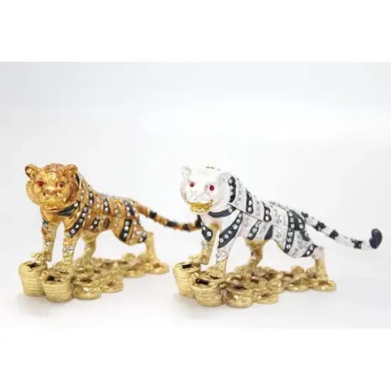 Swarovski Taşlı Tekli Leopar Model 2 resmi