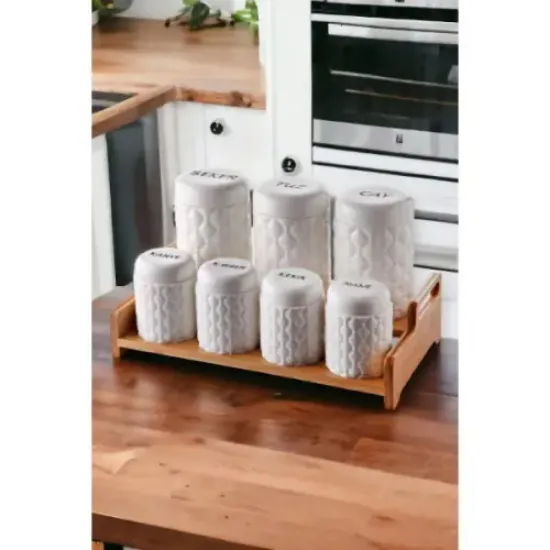 7'li Standlı Baharat Seti resmi