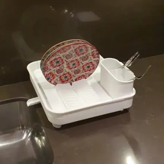 ACILIR KAPANIR SURGULU BULASIK VE TABAKLIK BEYAZ resmi