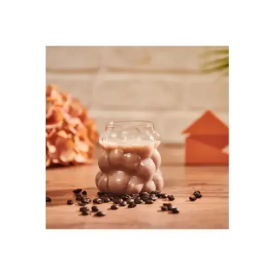 Borosilikat Bubble Bardak resmi