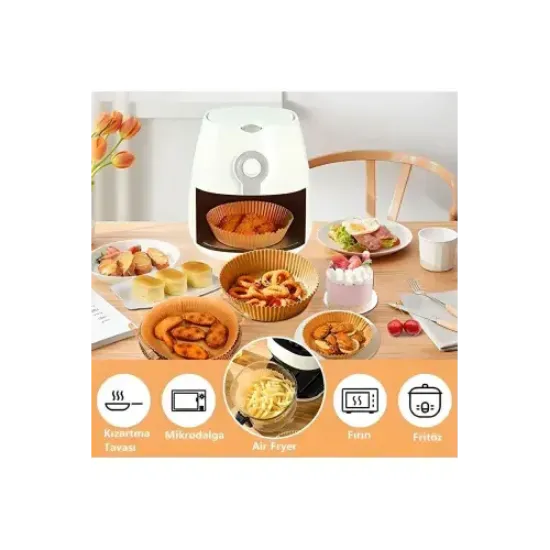 Fritöz Pişirme Kağıdı 50 Adet resmi