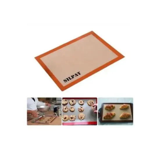 Silikon Silpat Yanmaz Yapışmaz Pişirme Matı resmi