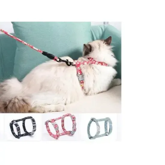 Kedi Gezdirme Göğüs Tasması  resmi