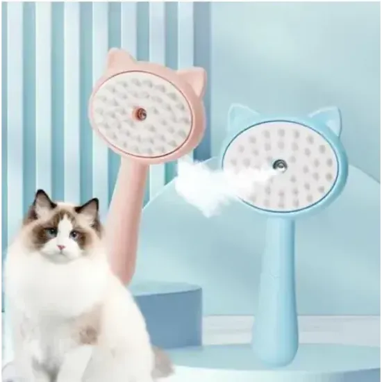 Kedi ve Köpekler İçin Buharlı Masaj Tarağı resmi