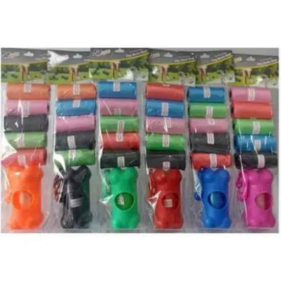 Köpek Dışkı Poşeti Seti 5+1 resmi