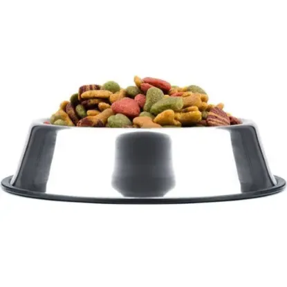 Paslanmaz Çelik Metal Mama Kabı 26 cm. resmi
