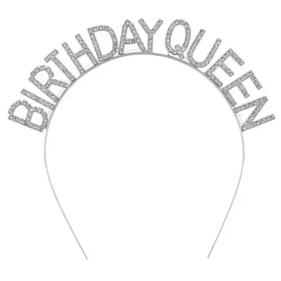 Birthday Queen Yazılı Kraliçe Taç resmi