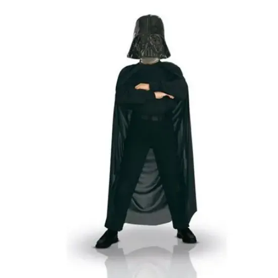 Çocuk Boy Darth Vader Maskesi ve Pelerin Seti resmi