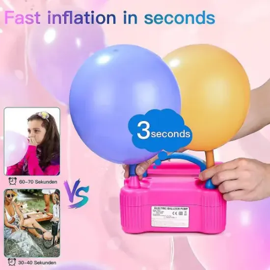 Elektrikli Balon Şişirme Makinesi resmi